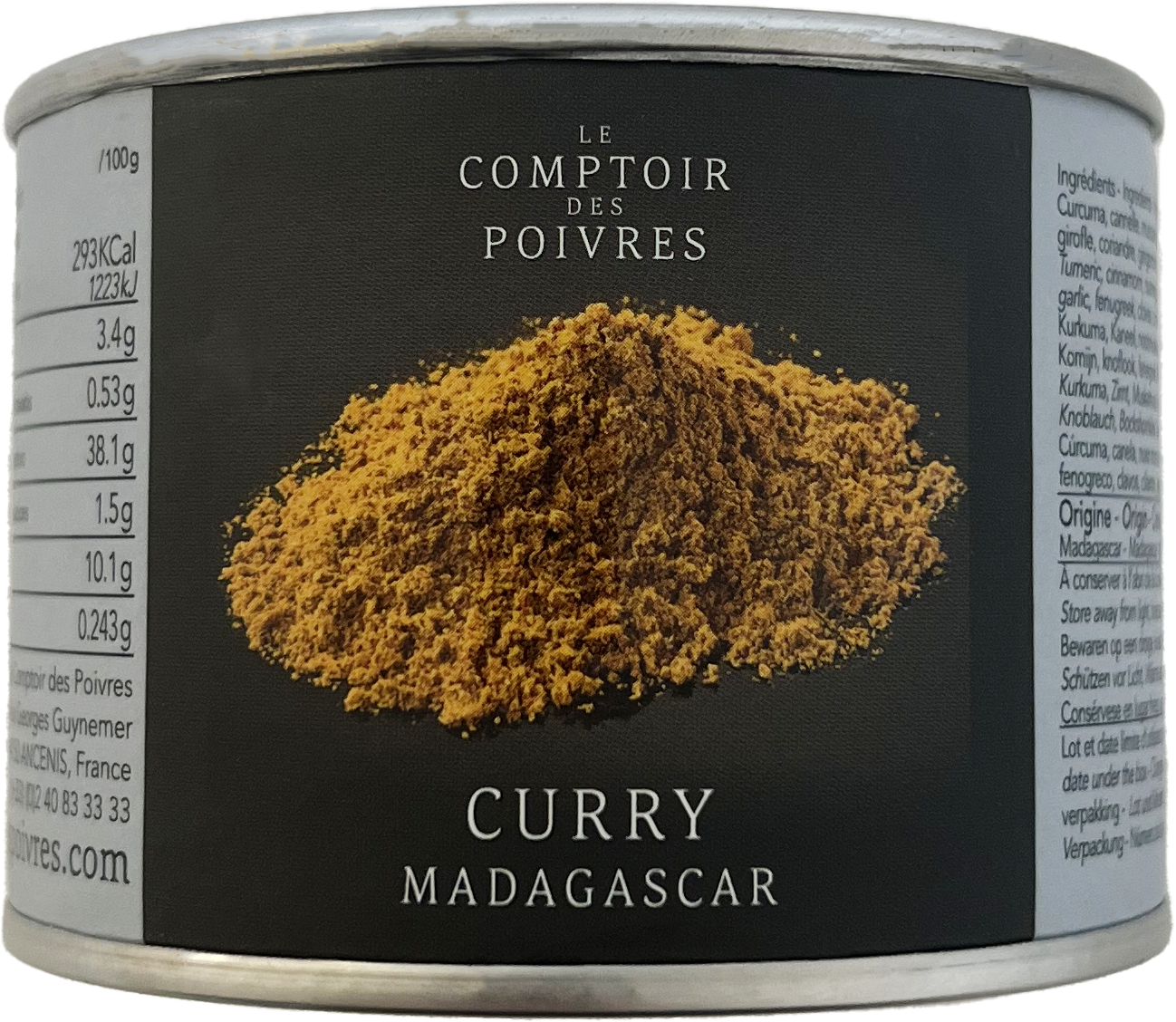 Curry de Madagascar en Poudre Curry Madagascar : Cadeau d