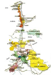 Vignoble de la Vallée du Rhône et ses appellations