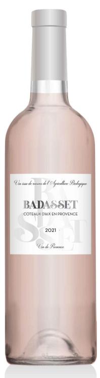 Badasset - AOP Côteaux d'Aix en Provence - BIO - 75cl