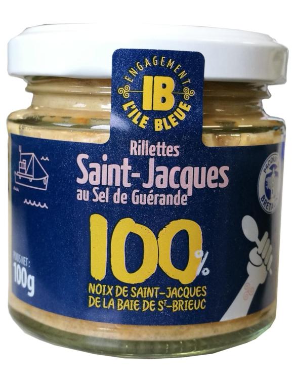 Rillettes Saint Jacques de la Baie de Saint Brieuc au Sel de Guérande