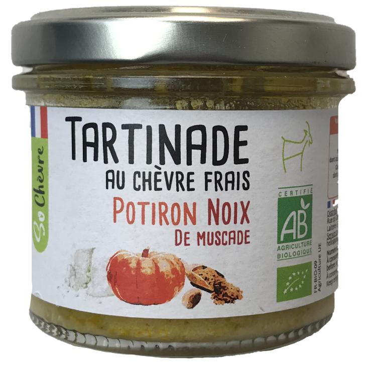 Tartinade Chèvre Potiron & Noix de Muscade - BIO