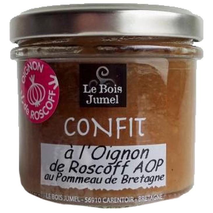 Confit à l'Oignon de Roscoff au Pommeau de Bretagne AOC, Terroir Breton , Quai 49