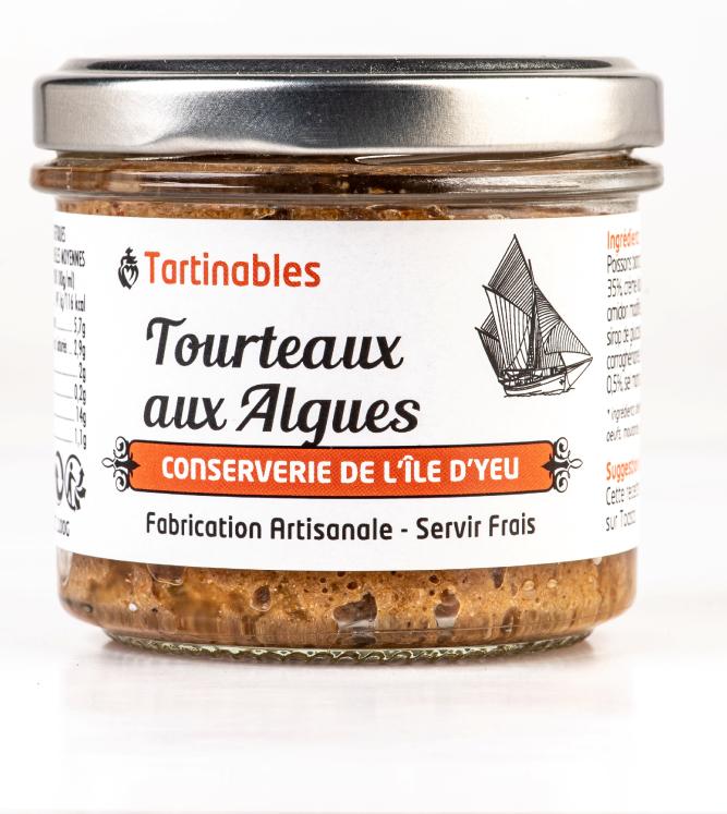 Terrine de Tourteaux aux Algues, conserverie Hennequin artisanale