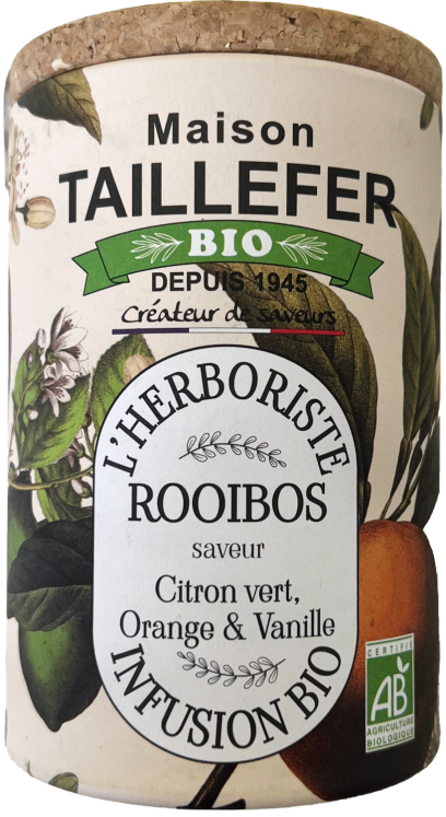 Infusion Bio - Rooibos Citron Vert, Orange & Vanille