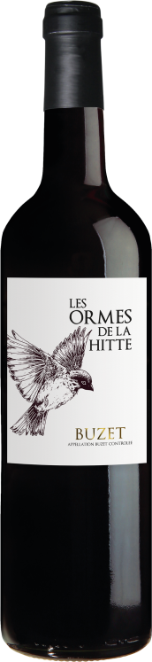 Vin rouge Les Ormes de la Hitte, AOP Buzet, quai 49